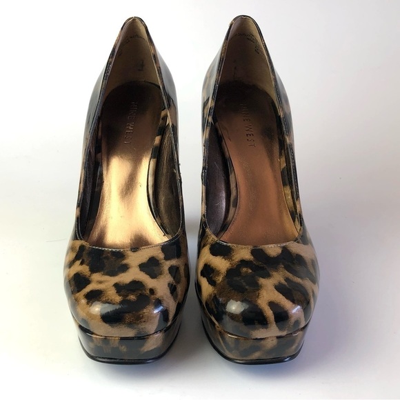 Nine West 90’s Melicia Tortoise Platform Pump - Picture 5 of 16